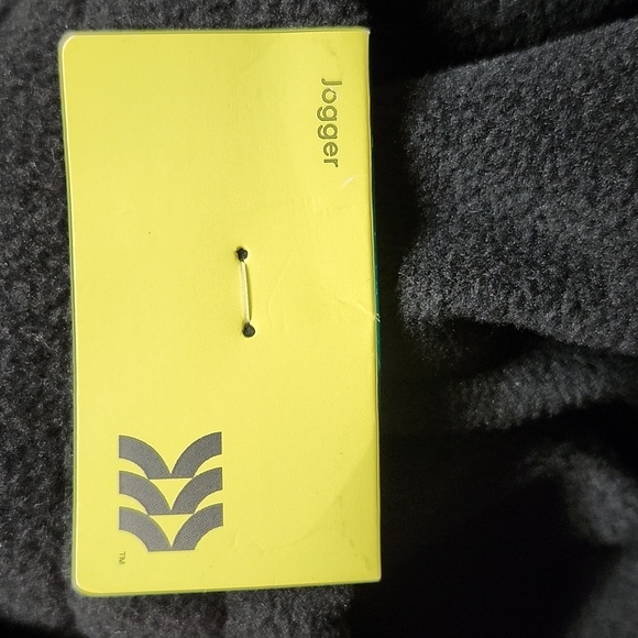 NWT All in Motion Men's Microfleece Black Jogger Pants Size 3XL Pockets - Picture 10 of 10